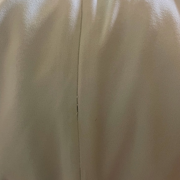 Halston Heritage Strapless Draped Crepe Gown Mint - Picture 4 of 4